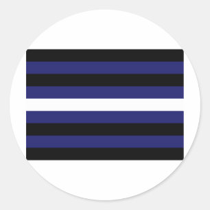 STICKER ROND BANDES DE CUIR EN FORME DE DRAYONS