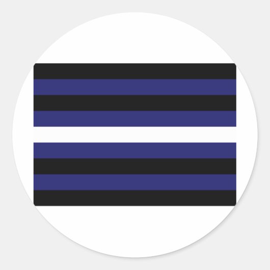 STICKER ROND BANDES DE CUIR EN FORME DE DRAYONS (Devant)