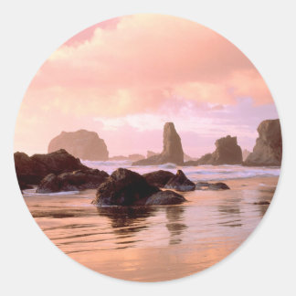 Sticker Rond Bandon Oregon