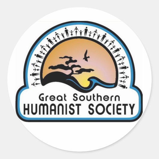 Sticker Rond Bannière GSHS (Devant)