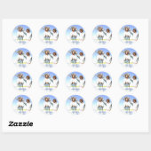 Sticker Rond Baptism of Christ (Feuille)