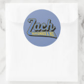 Sticker Rond bar mitzvah de zach (Sac)