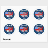 Sticker Rond barack et rouleau (Feuille)
