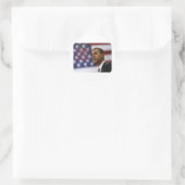 Sticker Rond Barack Obama a choisi (Sac)