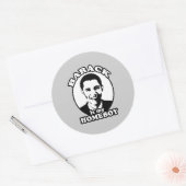 Sticker Rond Barack Obama est mon petit garçon (Enveloppe)