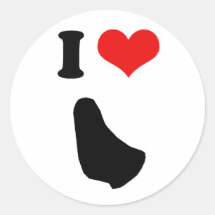 STICKER ROND BARBADOS