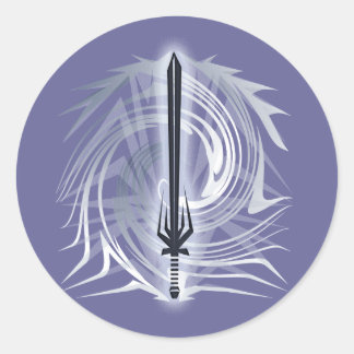 Sticker Rond barbare