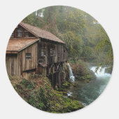 Sticker Rond Barn (Devant)