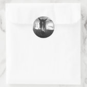 Sticker Rond Barn Horse (Sac)