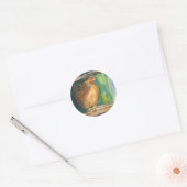 Sticker Rond Barnyard Chicken (Enveloppe)