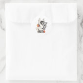 Sticker Rond Barong Peekaboo (Sac)