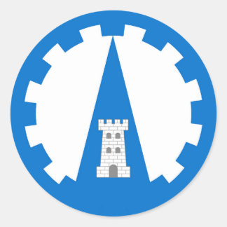 Sticker Rond Barony of Dreiburgen Populace Badge