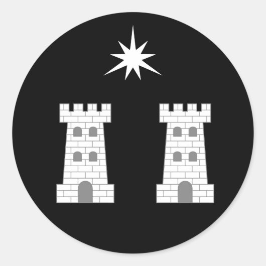 Sticker Rond Barony of Stargate Populace Badge (Devant)