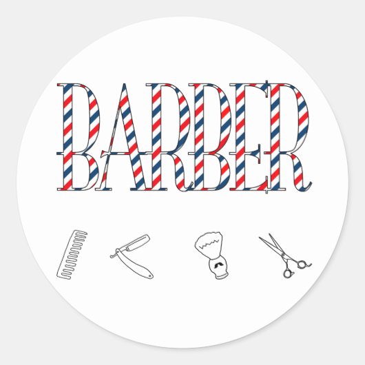 Sticker Rond Barre (Devant)