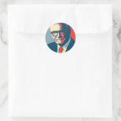 Sticker Rond Barry Goldwater Droite (Sac)