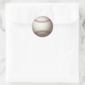 Sticker Rond Baseball (Sac)
