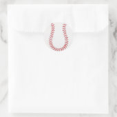 Sticker Rond Baseball (Sac)