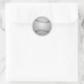 Sticker Rond Baseball (Sac)