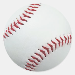 STICKER ROND BASEBALL