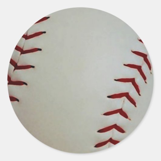 Sticker Rond Baseball (Devant)