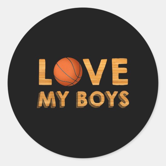 Sticker Rond Baseball (Devant)