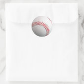 Sticker Rond Baseball (Sac)