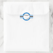 Sticker Rond baseball : airstar : (Sac)