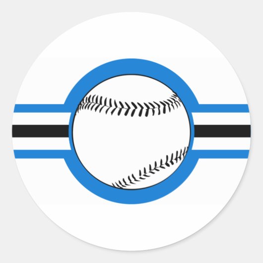 Sticker Rond baseball : airstar : (Devant)