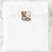 Sticker Rond Basenji Turquie (Sac)