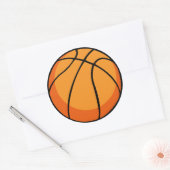 Sticker Rond Basket (Enveloppe)
