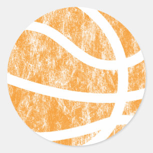 Sticker Rond basket