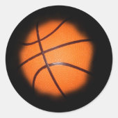 Sticker Rond Basket (Devant)