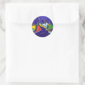 Sticker Rond Basket (Sac)