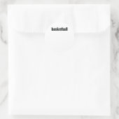 Sticker Rond Basket (Sac)