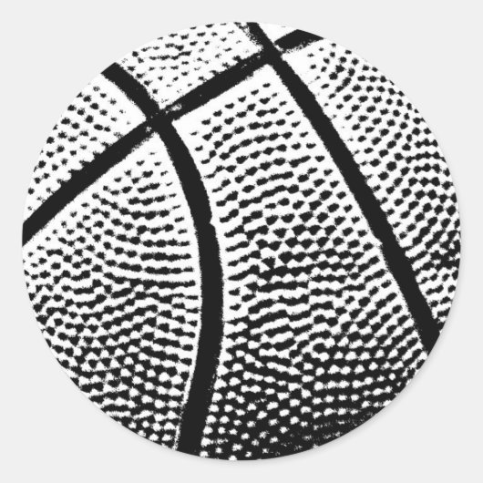 Sticker Rond Basket (Devant)
