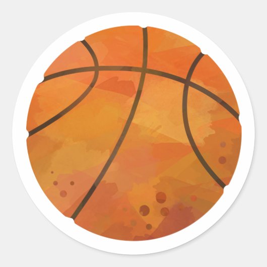 Sticker Rond Basket (Devant)