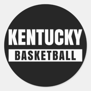 Sticker Rond Basket-ball du Kentucky
