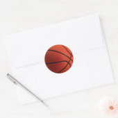 Sticker Rond Basket-ball tendance (Enveloppe)