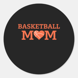 Sticker Rond Basketball Maman Basketball Citations Femmes Baske