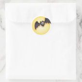 Sticker Rond Bat (Sac)