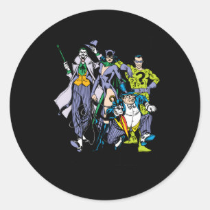 Sticker Rond Bat Original Gangsters