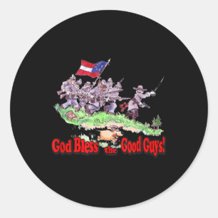 Sticker Rond Bataille De Guerre Civile De Chancellorsville 1862