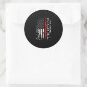 Sticker Rond Bataillon des pompiers Bataillon en chef Cadeau en (Sac)