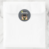 Sticker Rond Batcycle Chibi Batman (Sac)