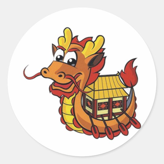 Sticker Rond Bateau (Devant)