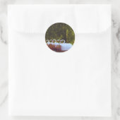 Sticker Rond Bateaux Boston Swan (Sac)