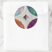Sticker Rond Batik Quilt (Sac)