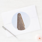 Sticker Rond Bâtiment Flatiron (Enveloppe)