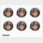 Sticker Rond BÂTIMENTS DE 3" (6 par commande) (Feuille)