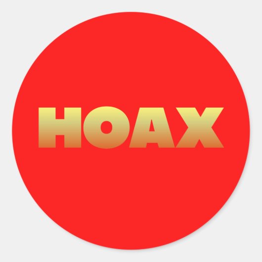 STICKER ROND BÂTIMENTS DE BÂTIMENT DE HOAX (Devant)